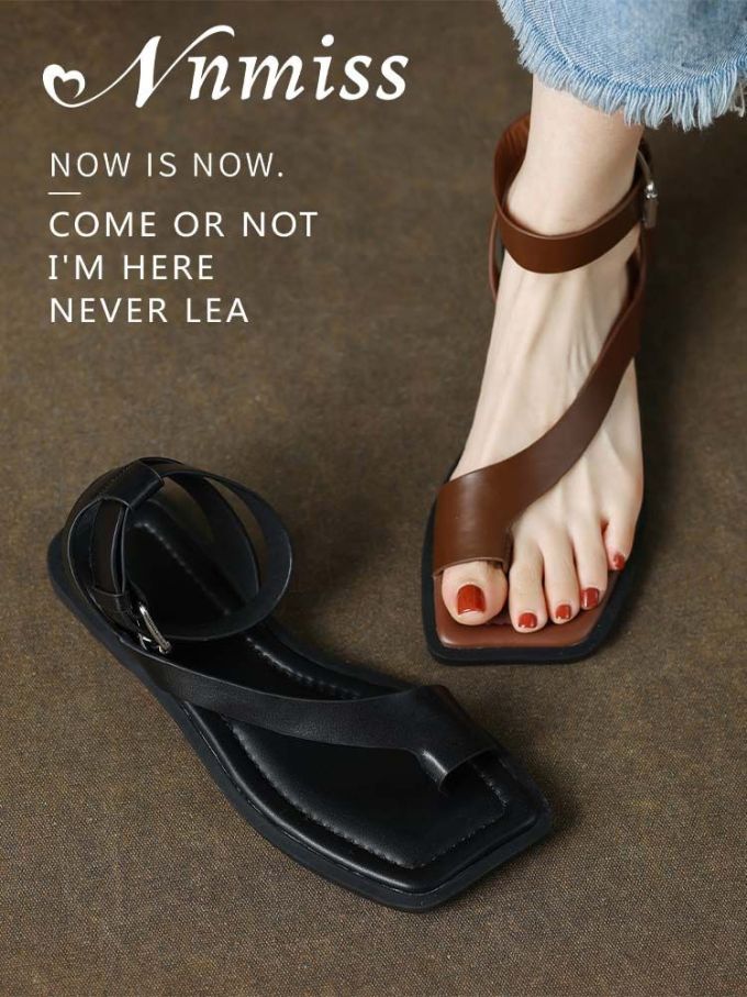 无帮 袢扣 皮革 