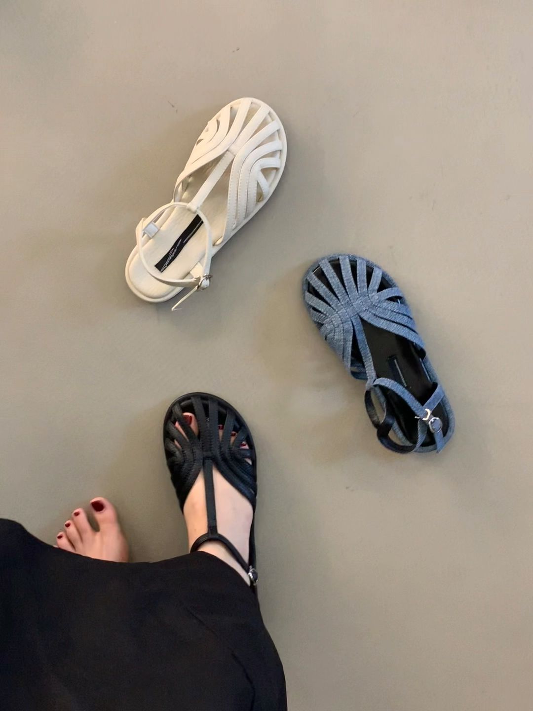 无帮 袢扣  - VALI鞋履AI设计主图