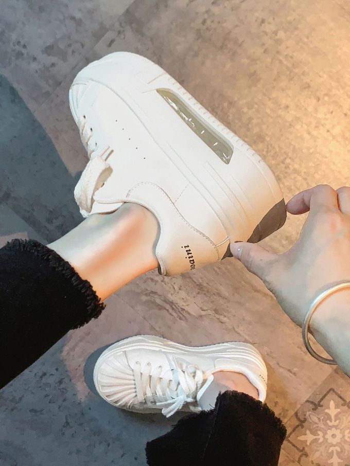 低帮 系带 皮革 