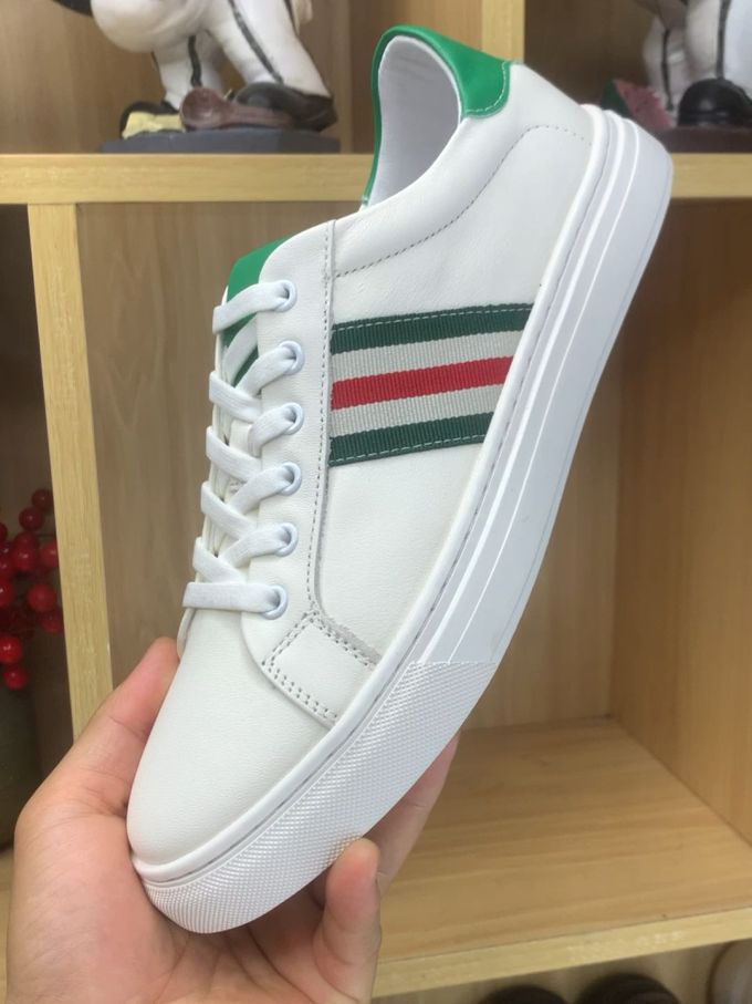 低帮 系带 皮革 