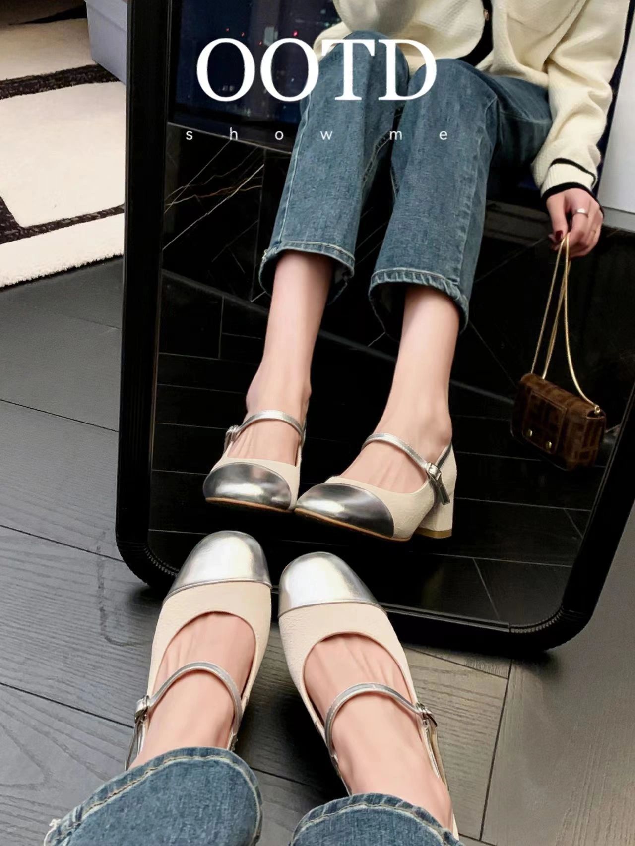 牛仔面料 洗水 毛边 星空蓝 暴雨灰 轿车黑  - VALI鞋履AI设计主图