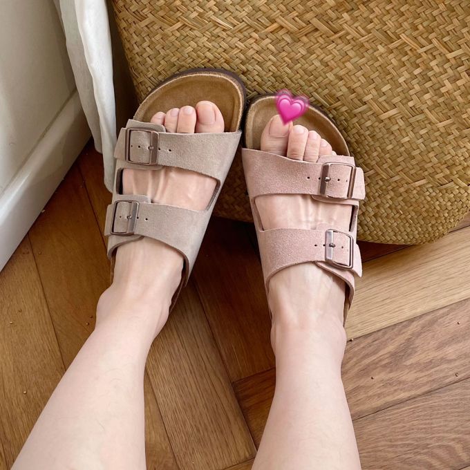 无帮 袢扣 皮革 