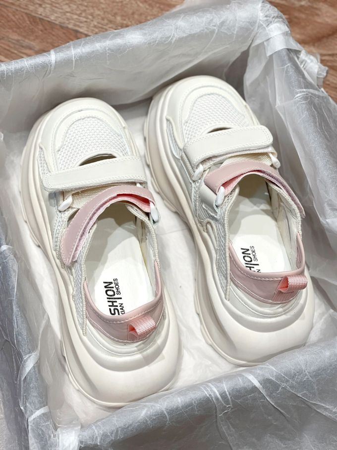 圆头 低帮 魔术贴 深口鞋 