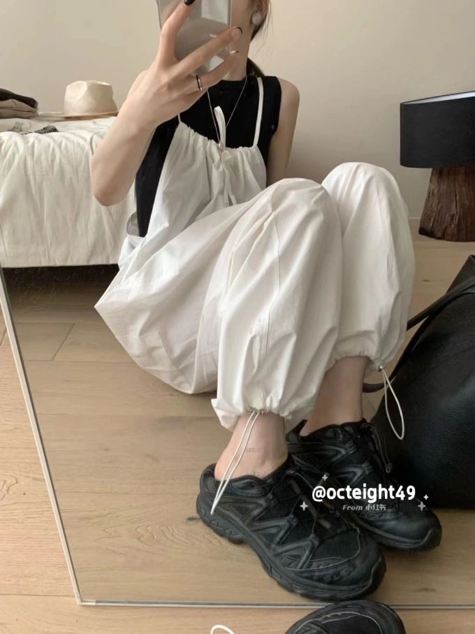 棉麻 方形领 抽褶 复古卡其色 