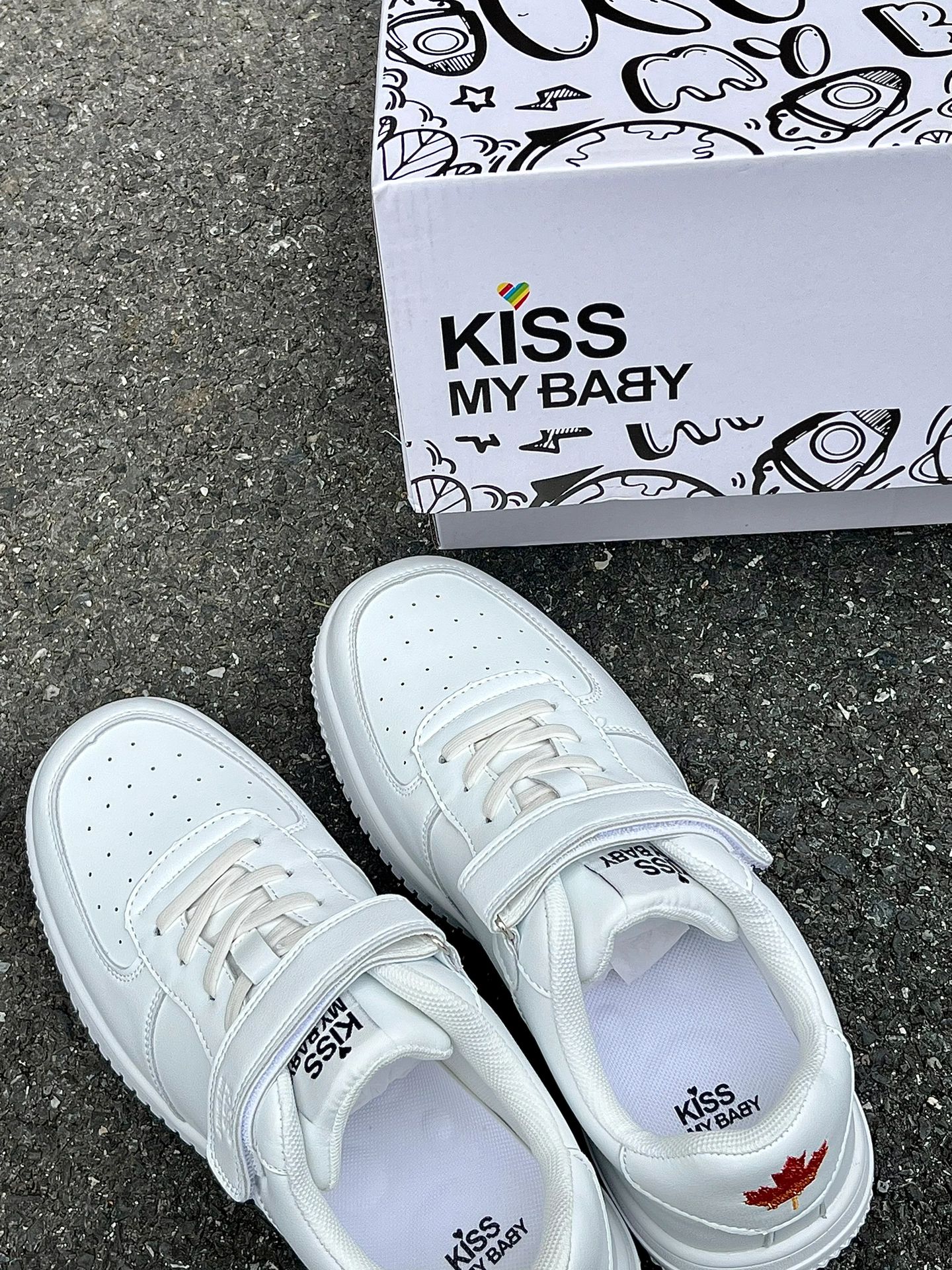 中帮 魔术贴 皮革  - VALI鞋履AI设计主图