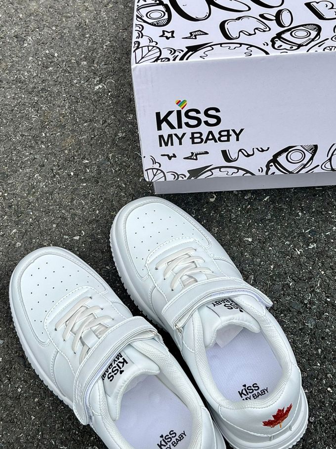 中帮 魔术贴 皮革 