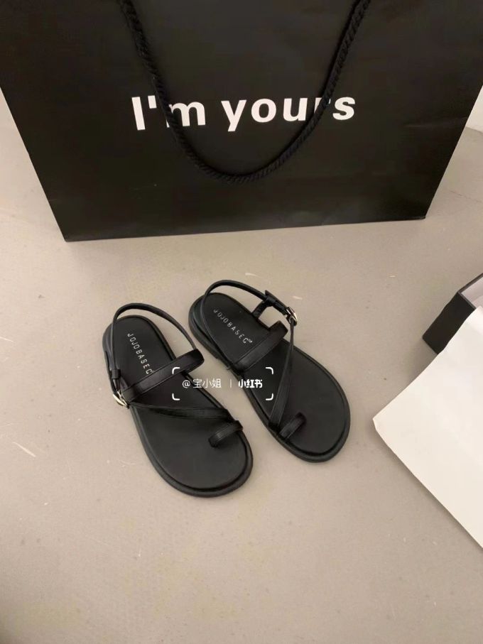 无帮 袢扣 皮革 