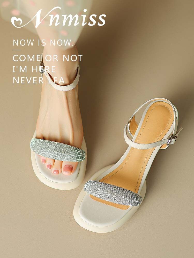 无帮 袢扣 皮革  - VALI鞋履AI设计主图