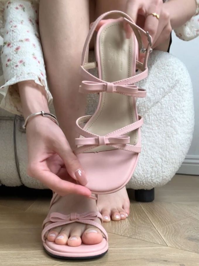 无帮 袢扣 皮革 