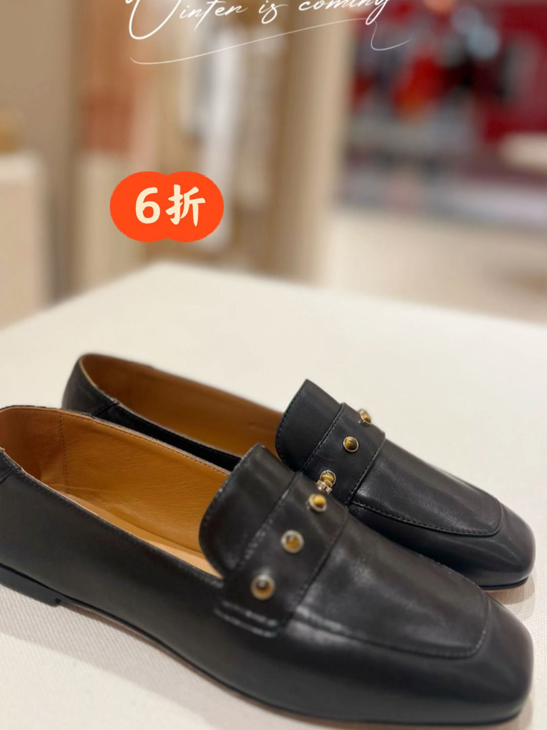 方头 低帮 一脚蹬 深口鞋 皮革  - VALI鞋履AI设计主图