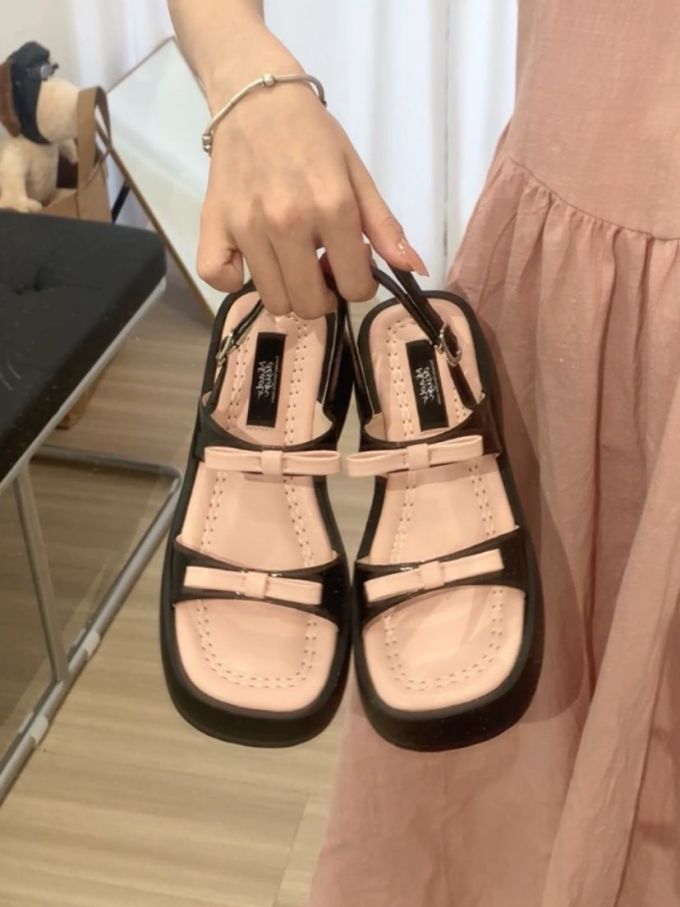 无帮 袢扣 皮革 