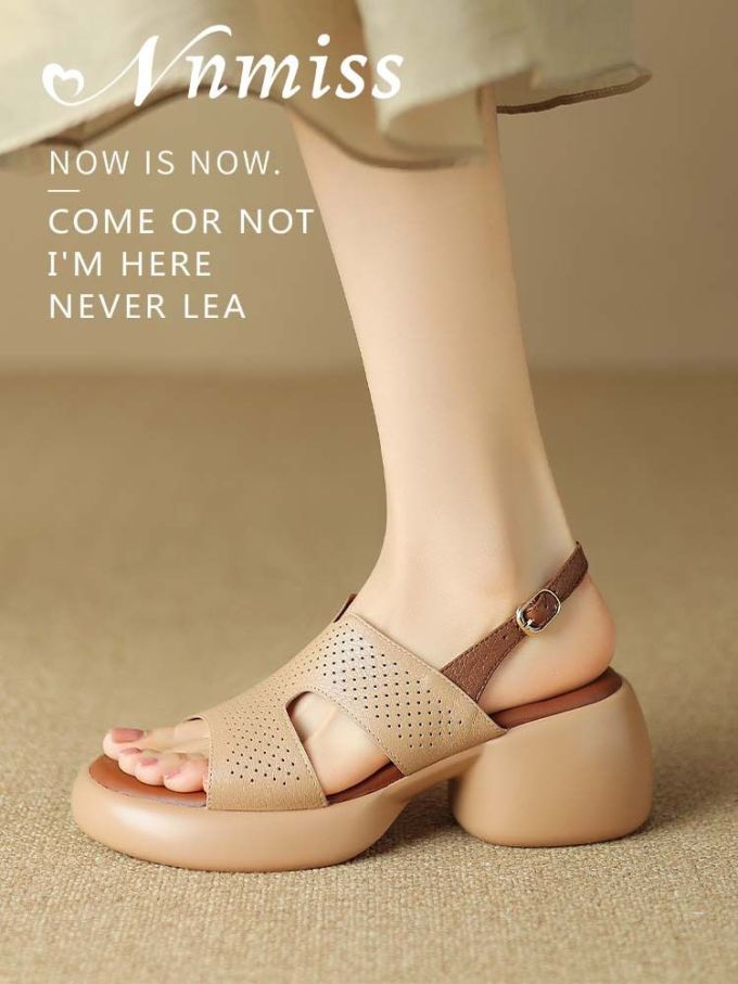 无帮 袢扣 皮革 