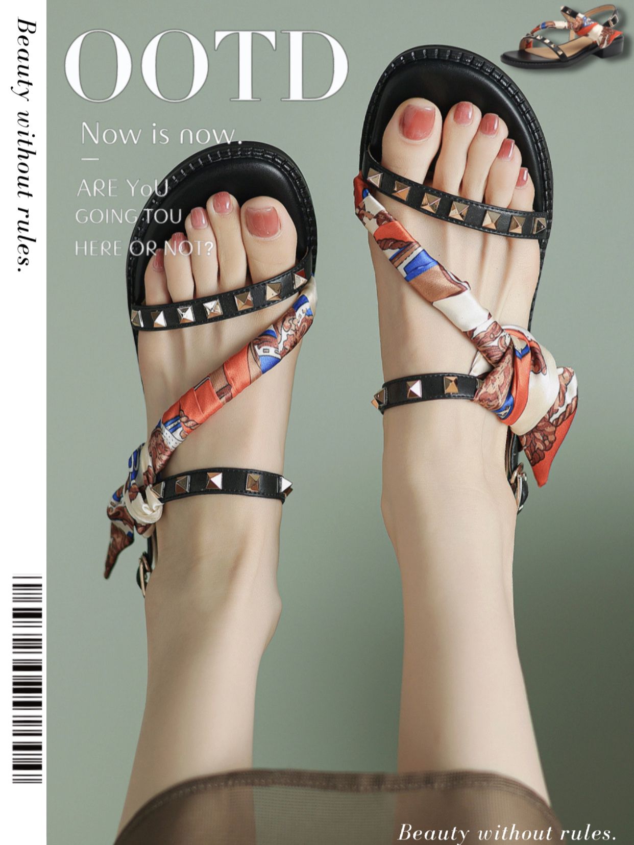 无帮 袢扣  - VALI鞋履AI设计主图