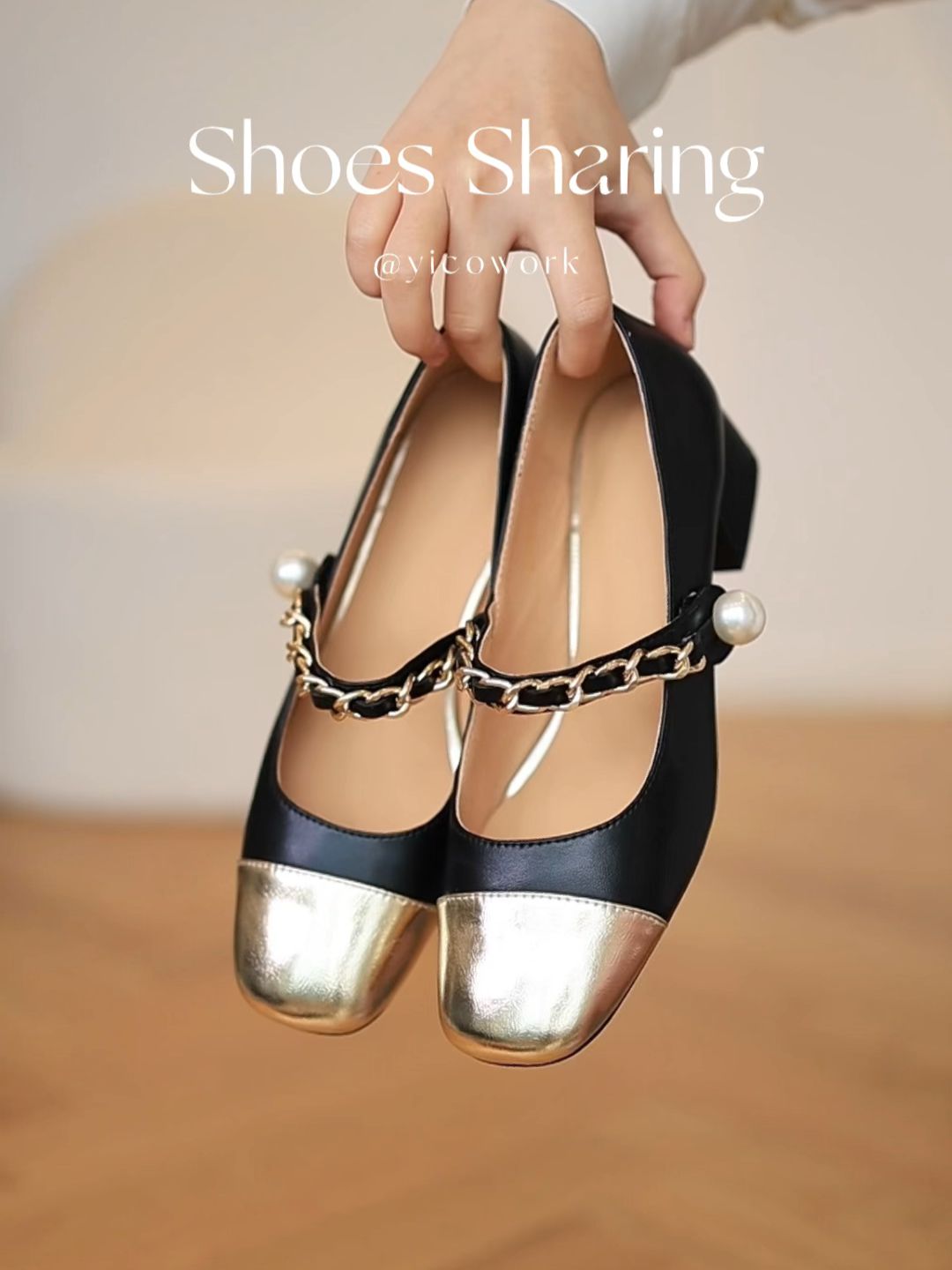 圆头 浅口鞋 皮革  - VALI鞋履AI设计主图