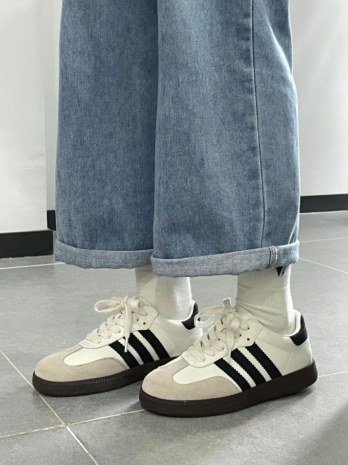 低帮 系带 皮革 