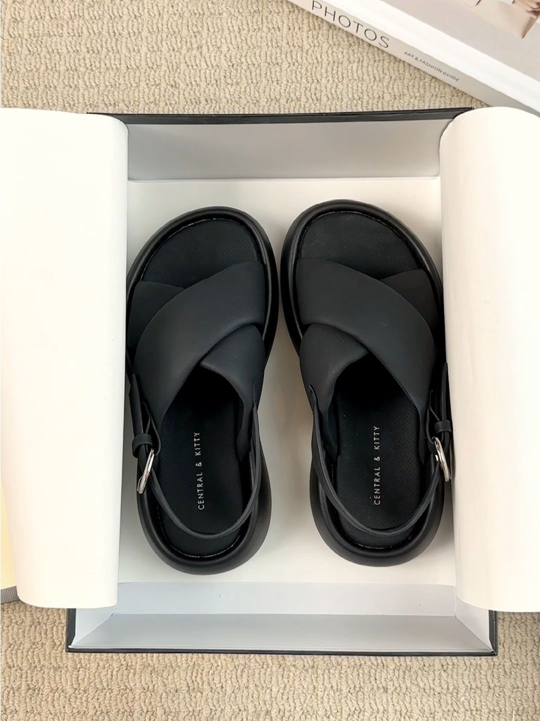 无帮 袢扣 皮革  - VALI鞋履AI设计主图