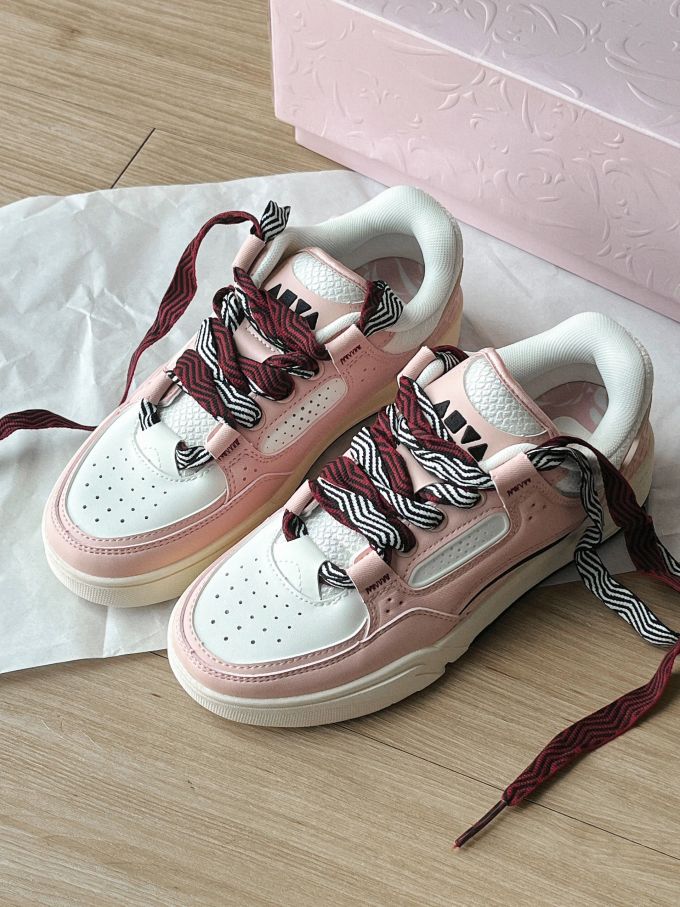 低帮 系带 皮革 