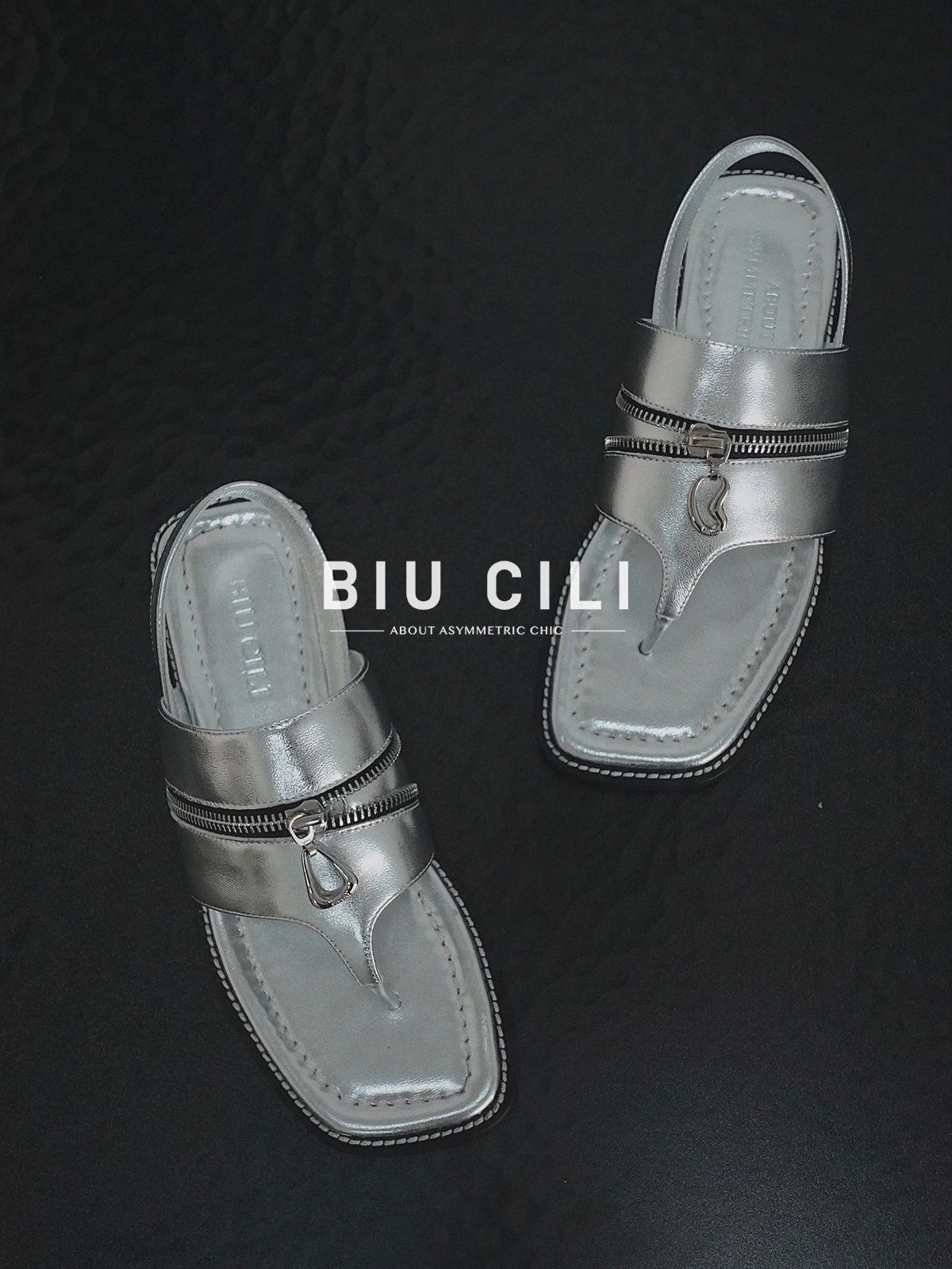 无帮 皮革  - VALI鞋履AI设计主图