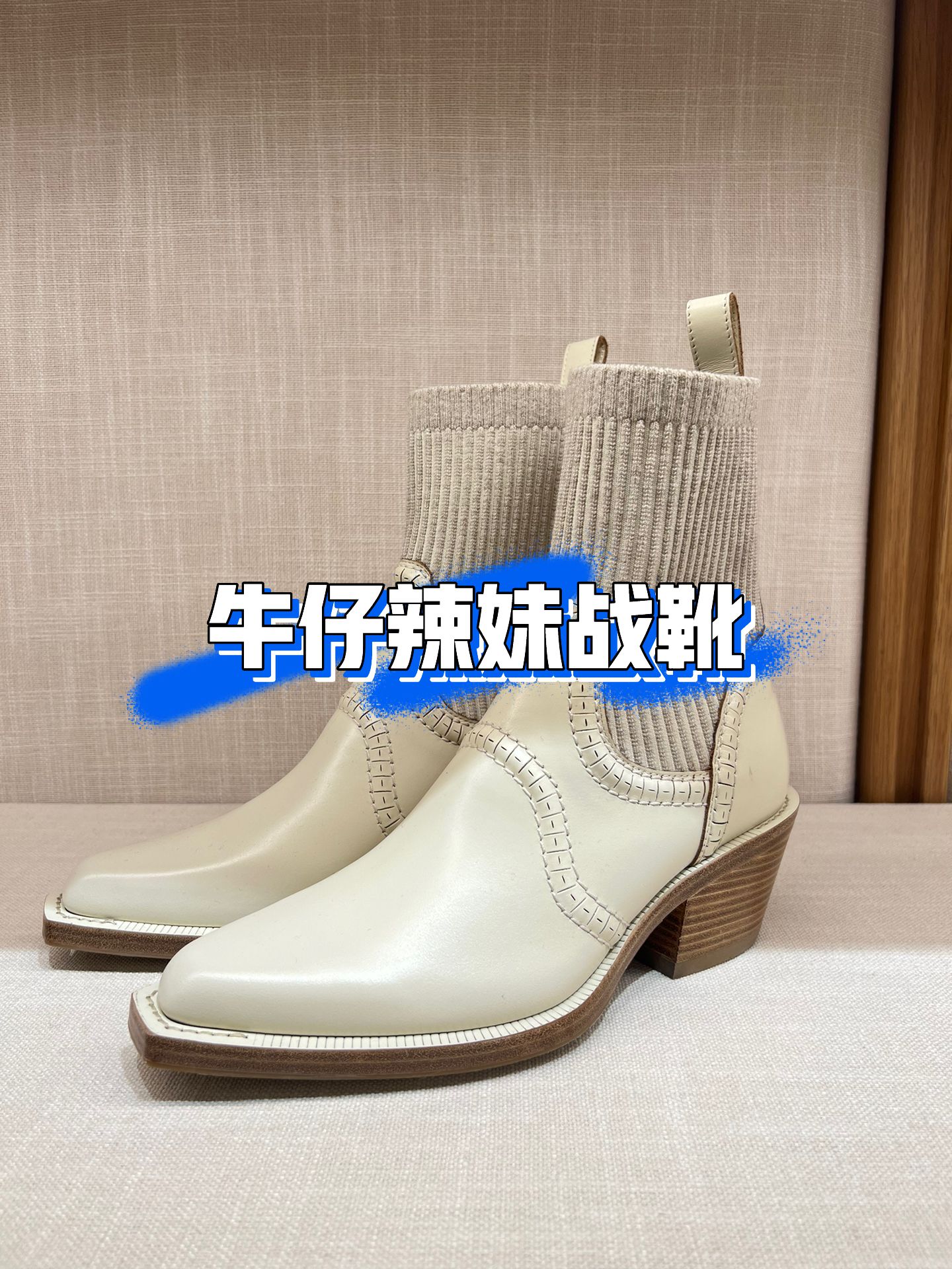 中跟 粗跟 尖头  - VALI鞋履AI设计主图