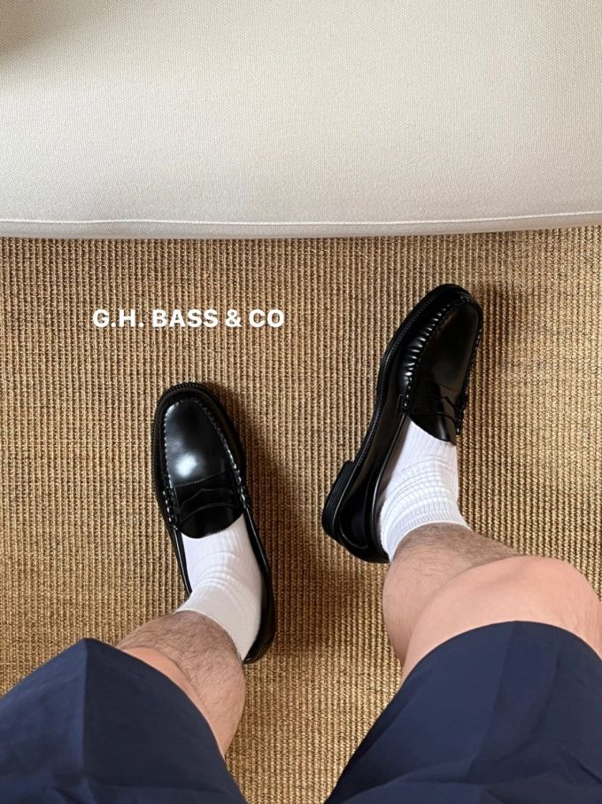 圆头 低帮 一脚蹬 深口鞋 皮革 