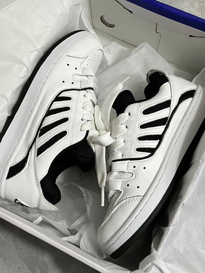 低帮 系带 皮革 