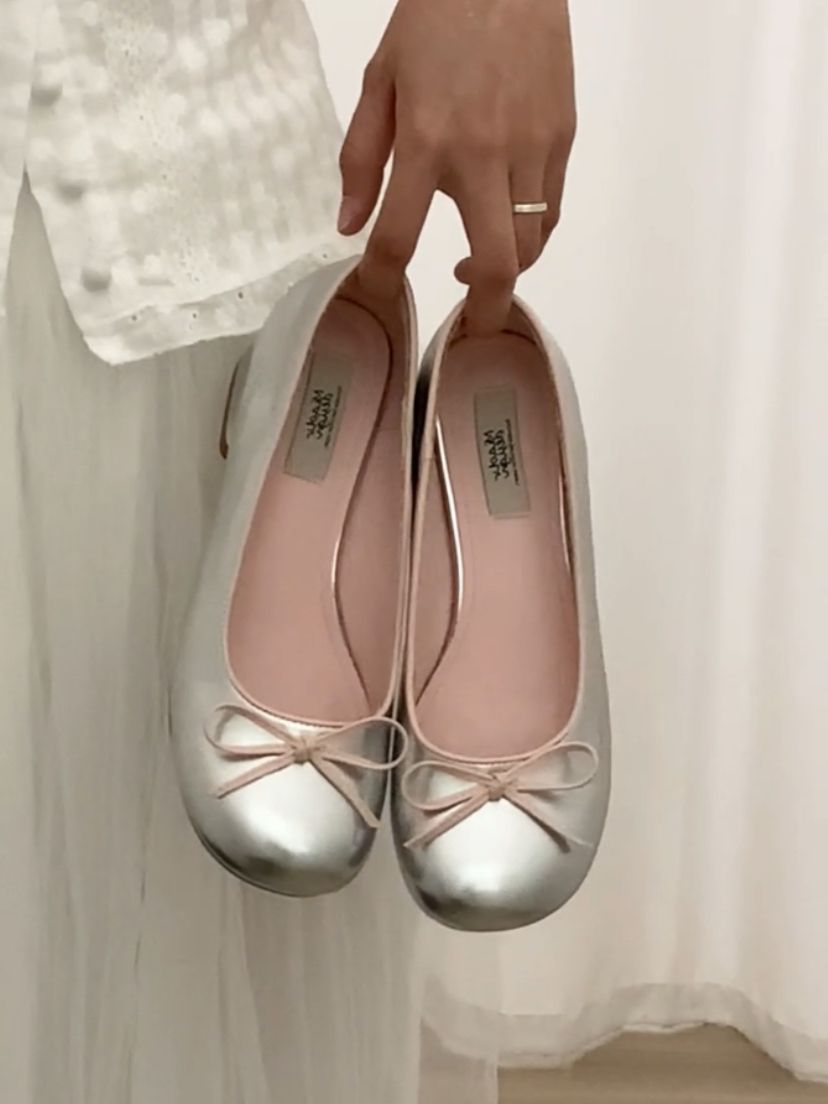 圆头 一脚蹬 松紧带 浅口鞋 皮革  - VALI鞋履AI设计主图