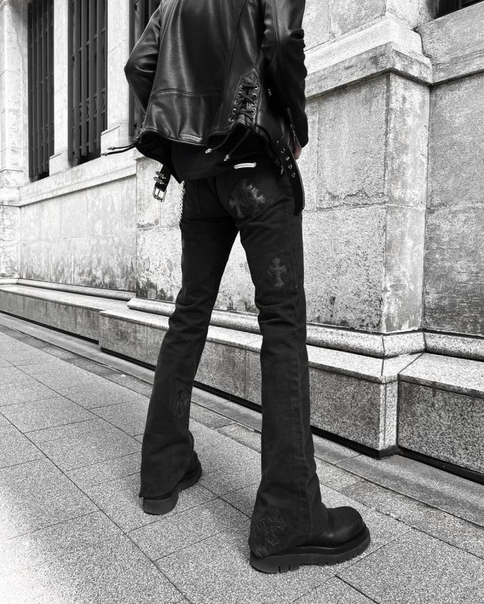 牛仔面料 洗水 踢踏舞鞋色 