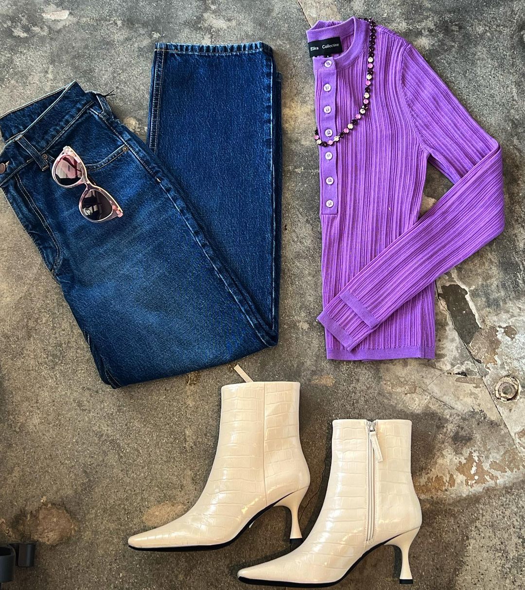 牛仔面料 A型 洗水 潜水蓝 波塞冬蓝  - VALI鞋履AI设计主图