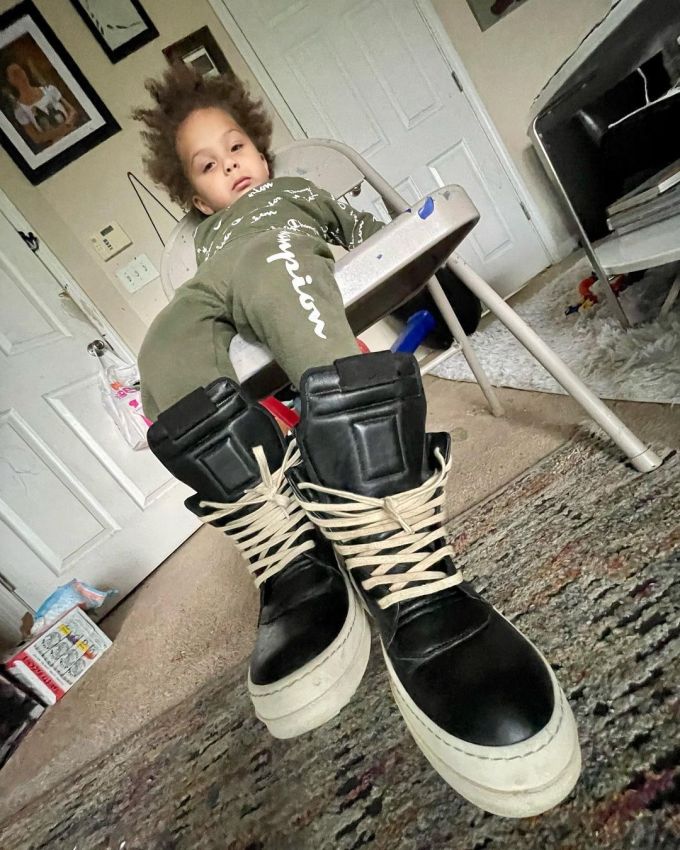 高帮 系带 皮革 