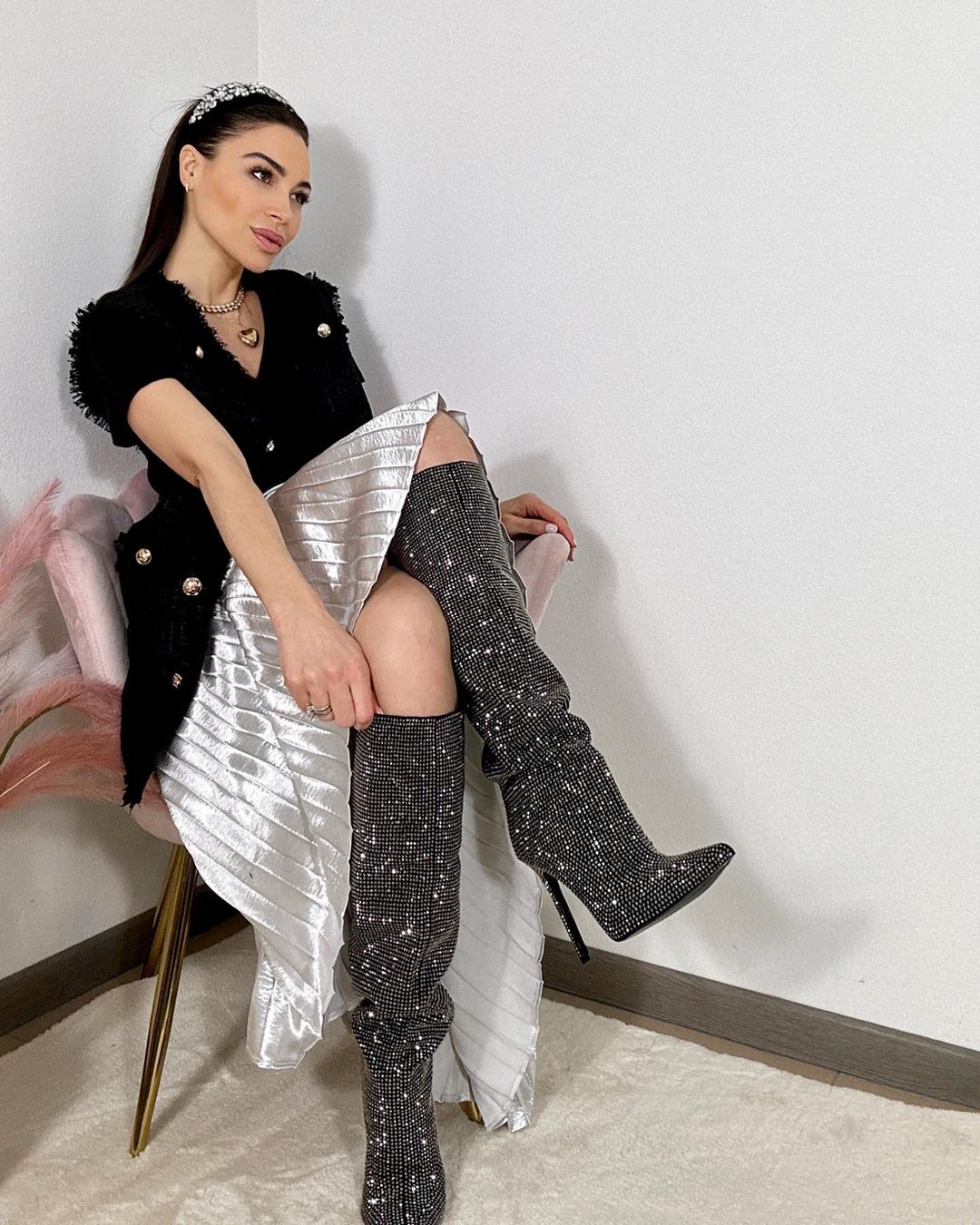 踢踏舞鞋色 细雨色  - VALI鞋履AI设计主图