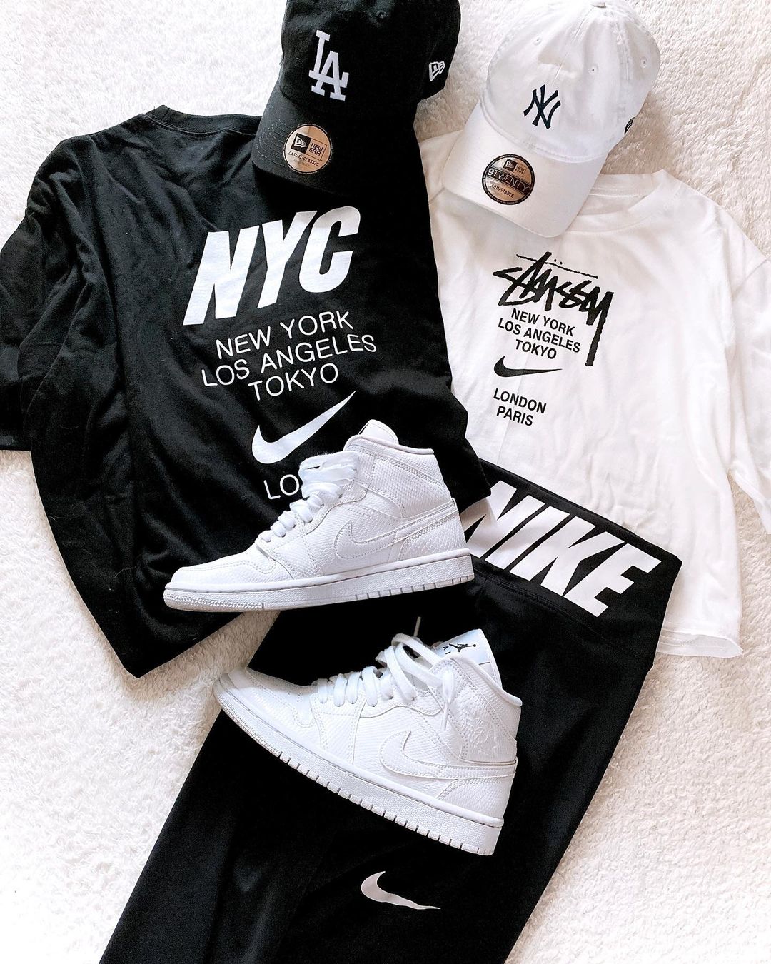 针织面料 H型 圆形领 文字图案 印花 酱黑色  - VALI鞋履AI设计主图