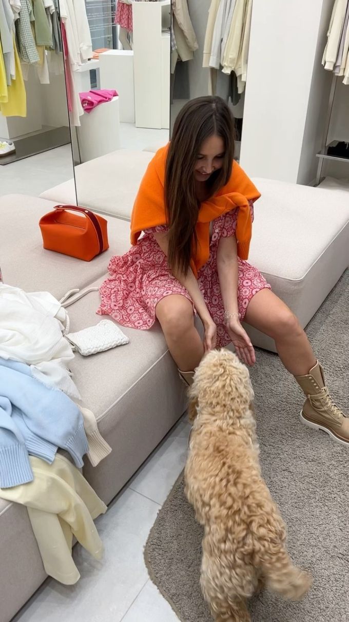 雪纺 X型 印花 大丽花红 棒冰橙 海鹦喙色 