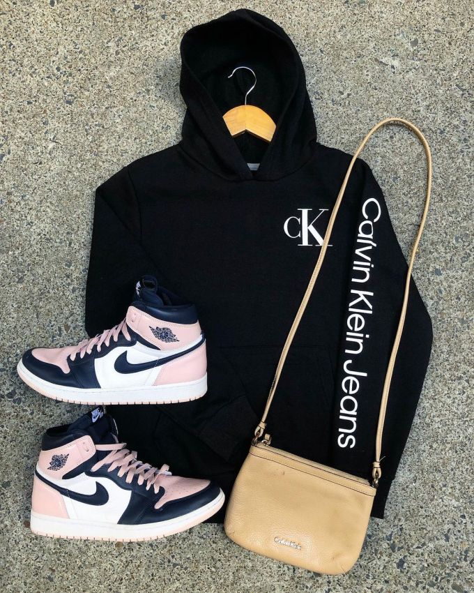 针织面料 H型 连帽领 文字图案 印花 蓝黑色 基础绳带 