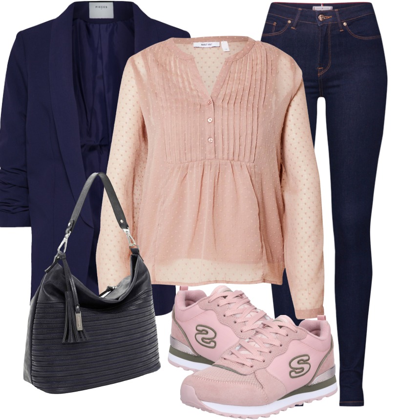 雪纺 H型 V领 褶裥 灰白红 暗沙橘粉 基础扣饰  - VALI鞋履AI设计主图