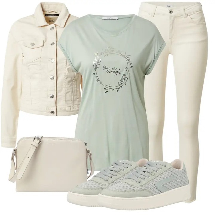 针织面料 不对称 圆形领 线性图案 文字图案 印花 淡蓝灰 幻影绿  - VALI鞋履AI设计主图