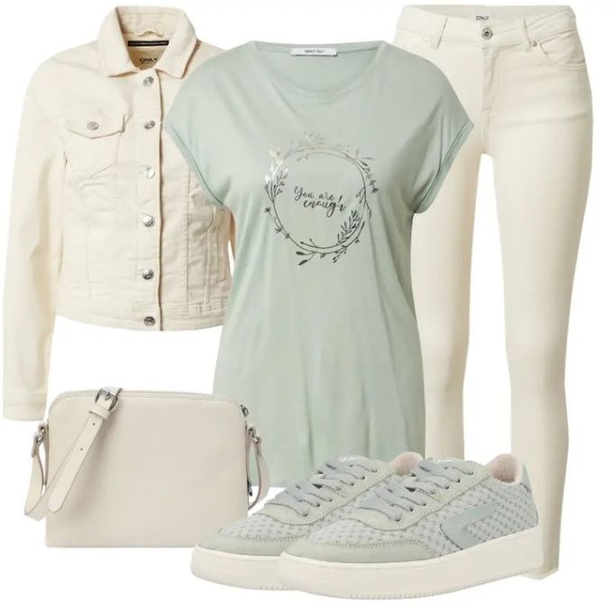 针织面料 不对称 圆形领 线性图案 文字图案 印花 淡蓝灰 幻影绿 