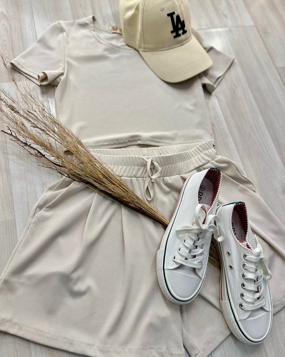 针织面料 圆形领 月光灰色  - VALI鞋履AI设计主图