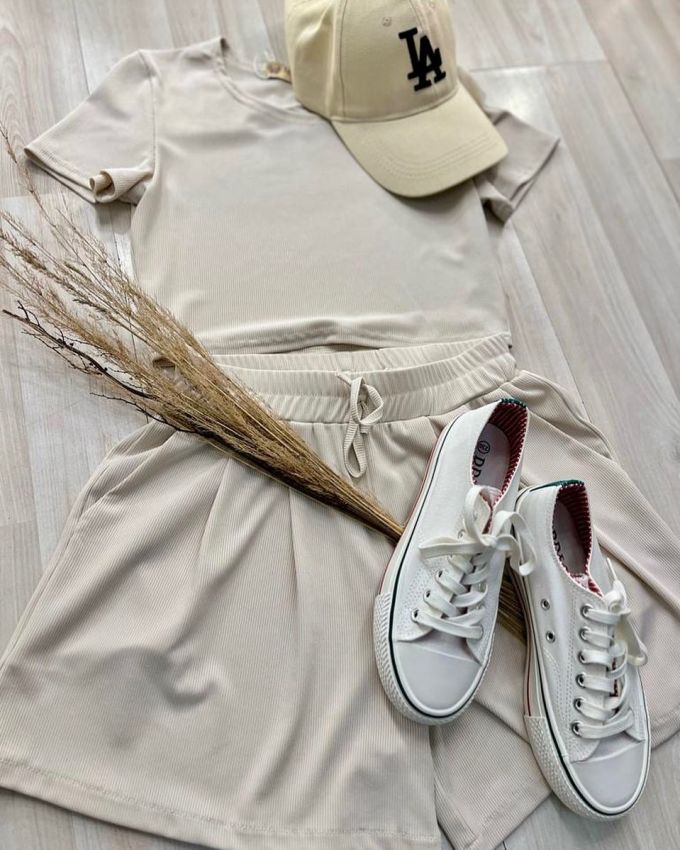 针织面料 圆形领 月光灰色 