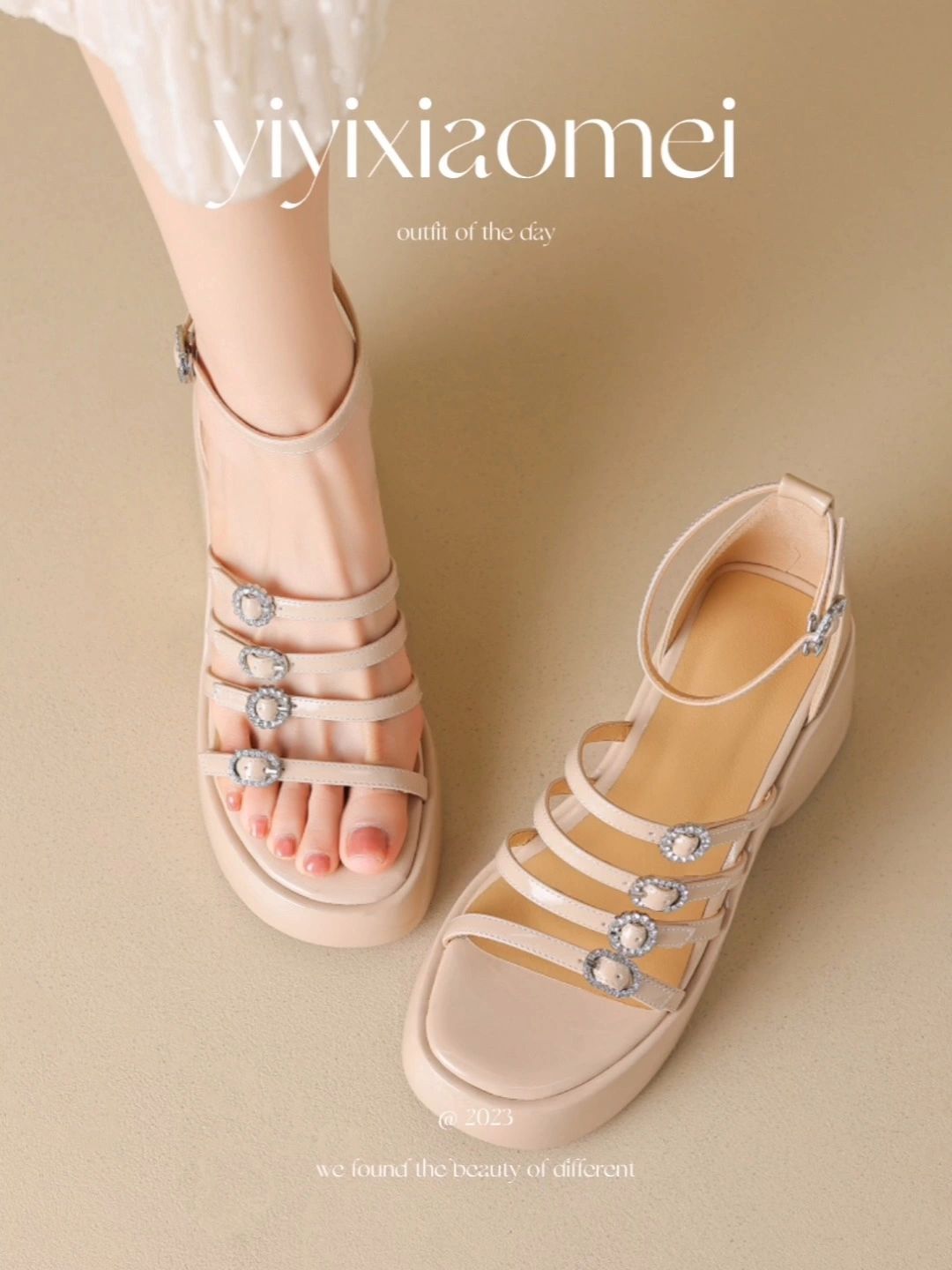 圆头 浅口鞋 皮革  - VALI鞋履AI设计主图