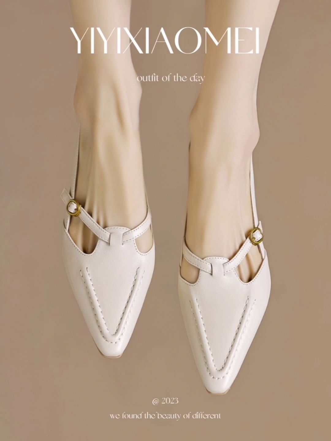 尖头 低帮 皮革  - VALI鞋履AI设计主图