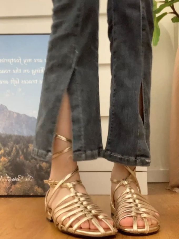 无帮 袢扣 皮革 