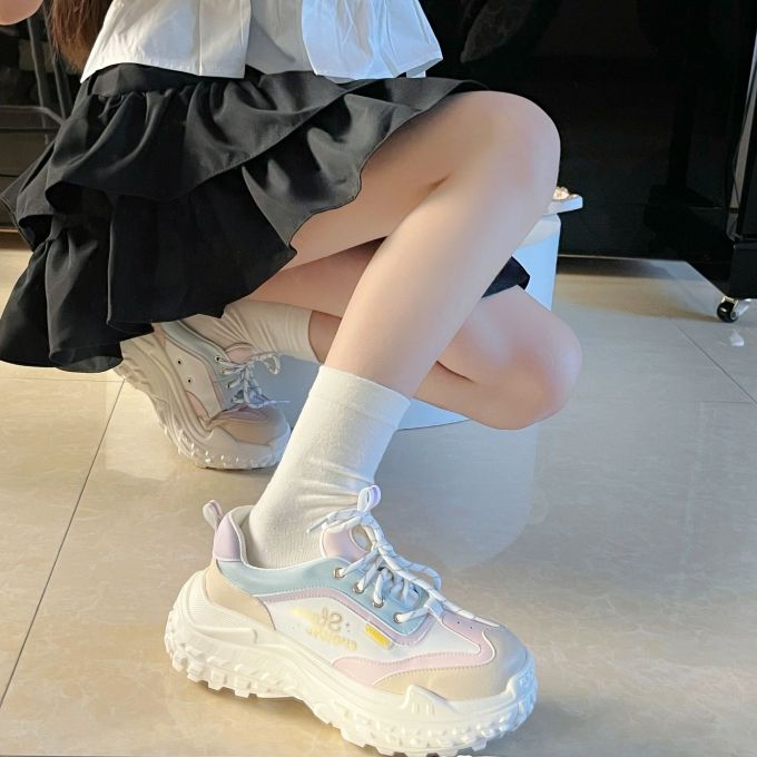 低帮 系带 皮革 