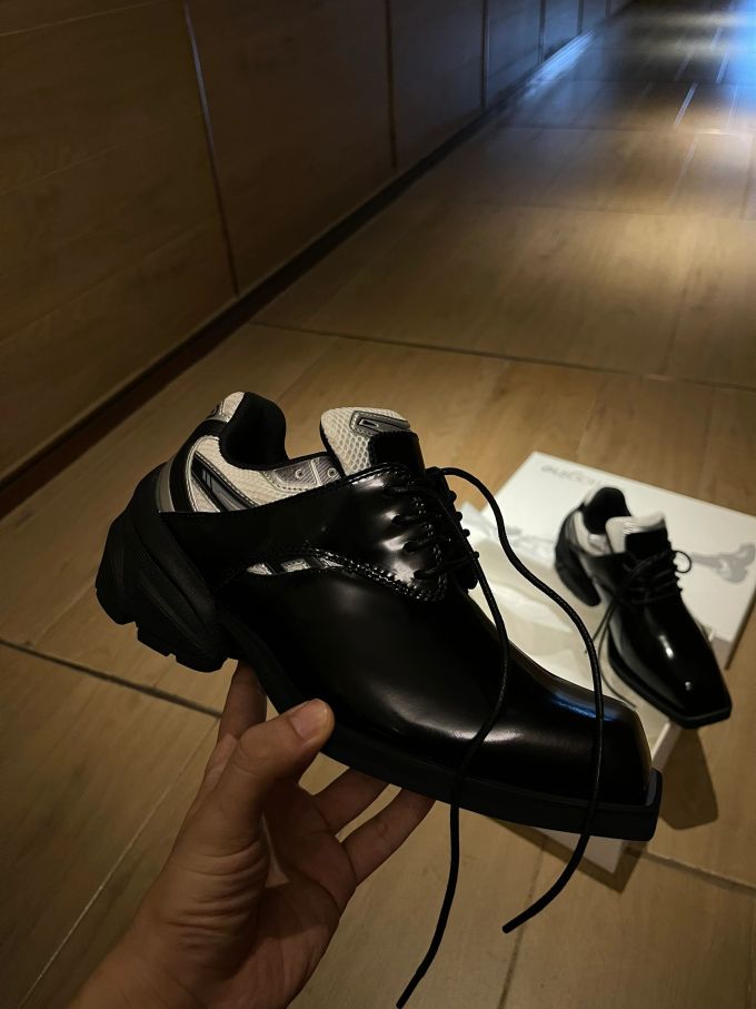 低帮 系带 皮革 