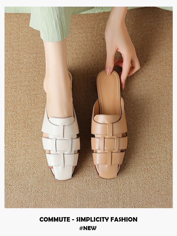 无帮 皮革  - VALI鞋履AI设计主图