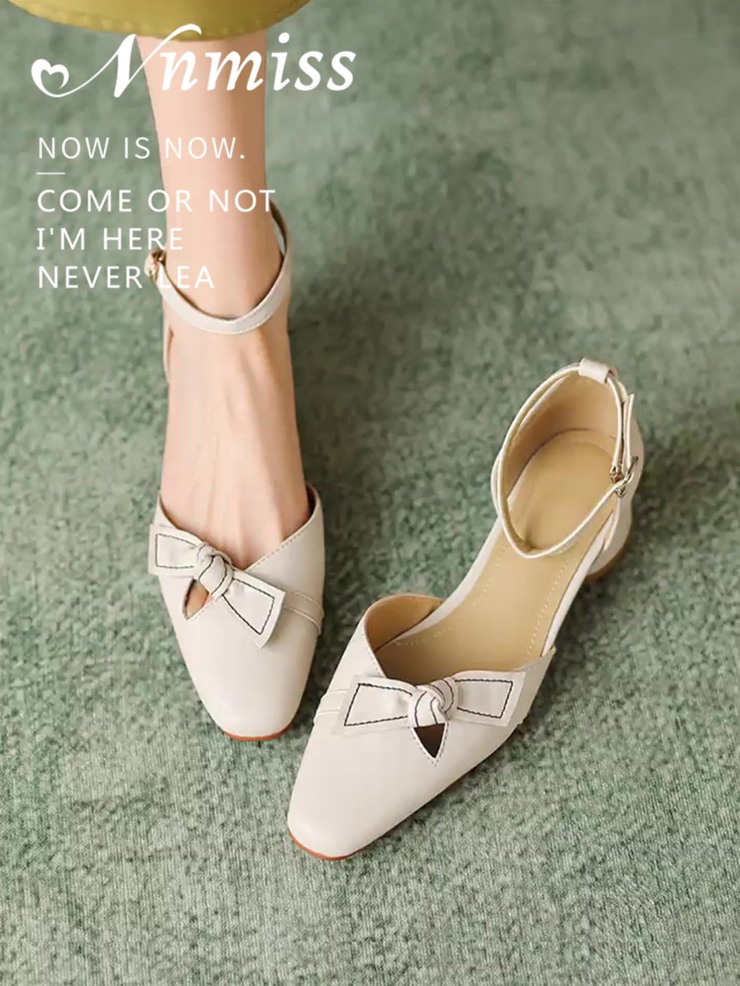 无帮 袢扣 皮革  - VALI鞋履AI设计主图