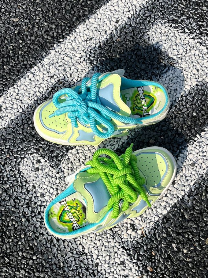 系带 魔术贴 皮革 