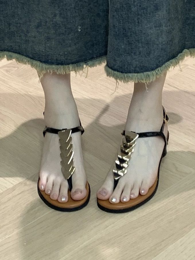 无帮 袢扣 皮革 