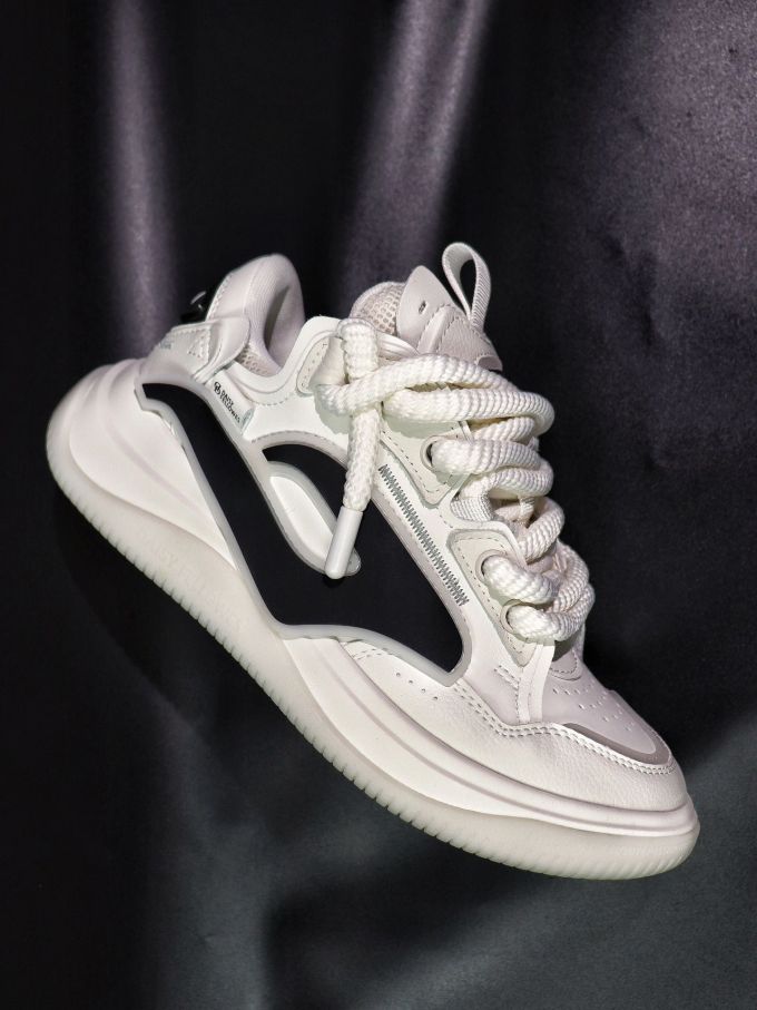 低帮 系带 皮革 