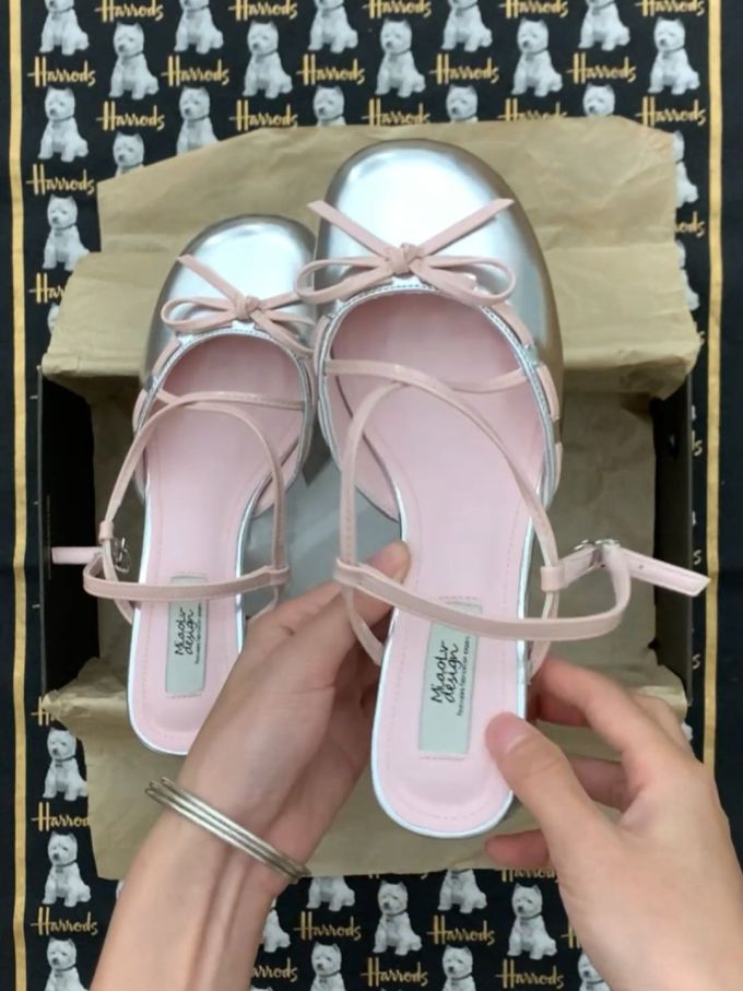 低帮 袢扣 浅口鞋 皮革 