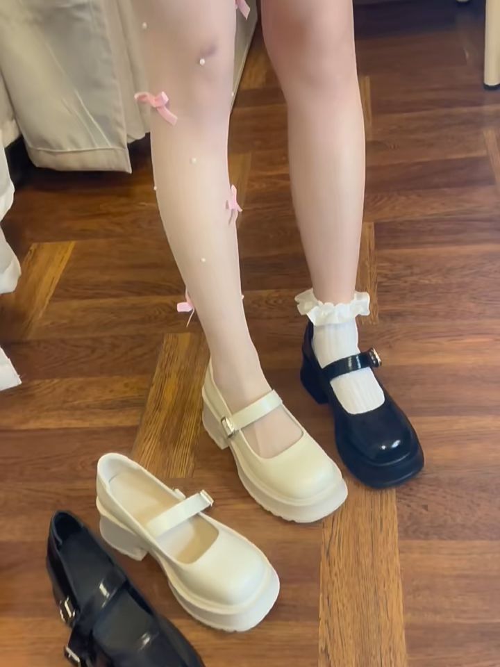 方头 中口鞋 皮革  - VALI鞋履AI设计主图